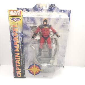 Marvel Select Captain Marvel Action Figure Diamond Select Toys New in Packaging